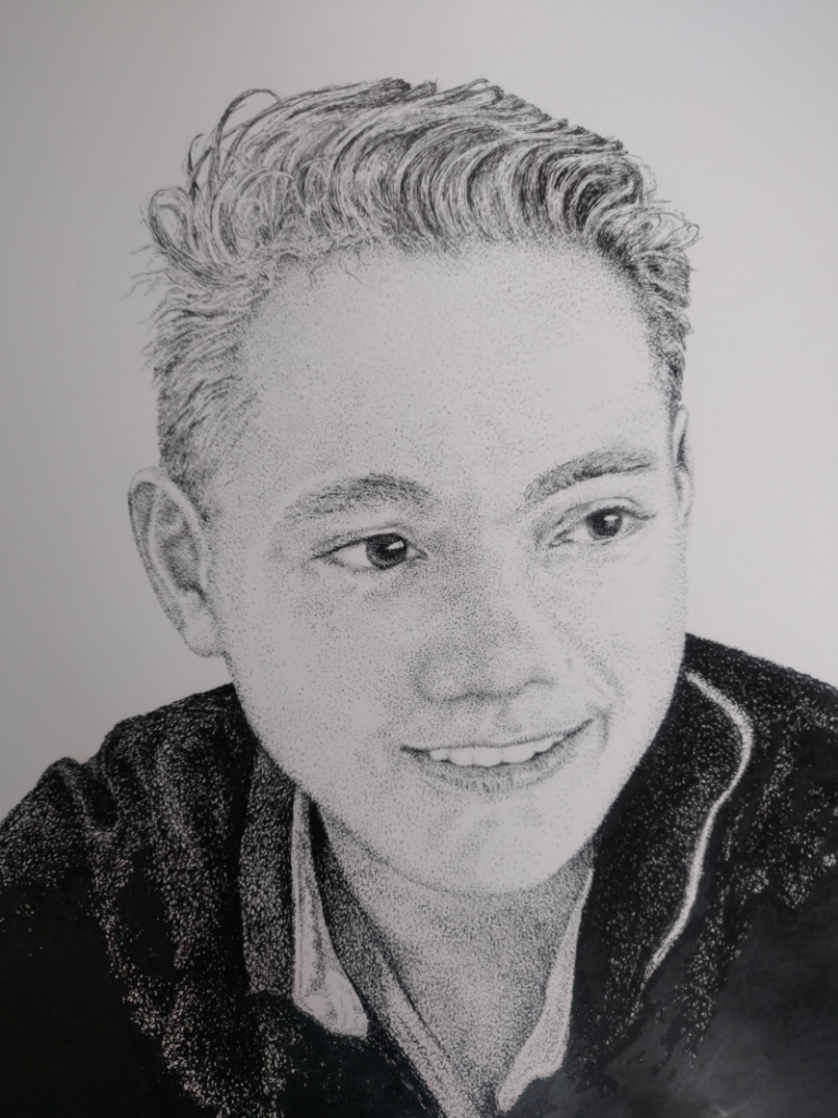 Pentekening Silas beverloo