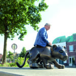 Bergha lion leeuw by master sculptor Patrick Beverloo